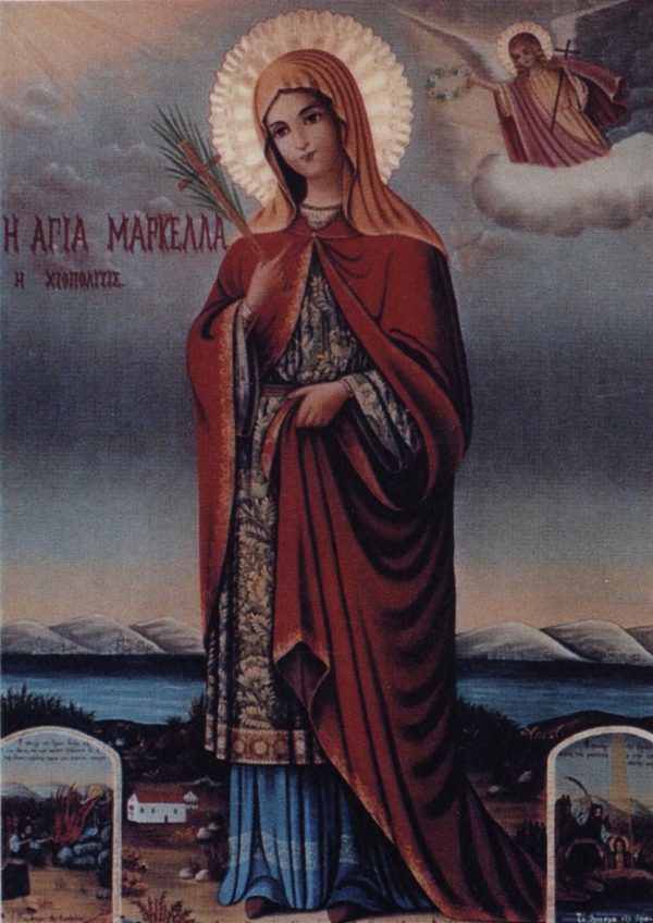 Αγία Μαρκέλλα. Η πολύαθλος και ένδοξος παρθενομάρτυς της Χίου