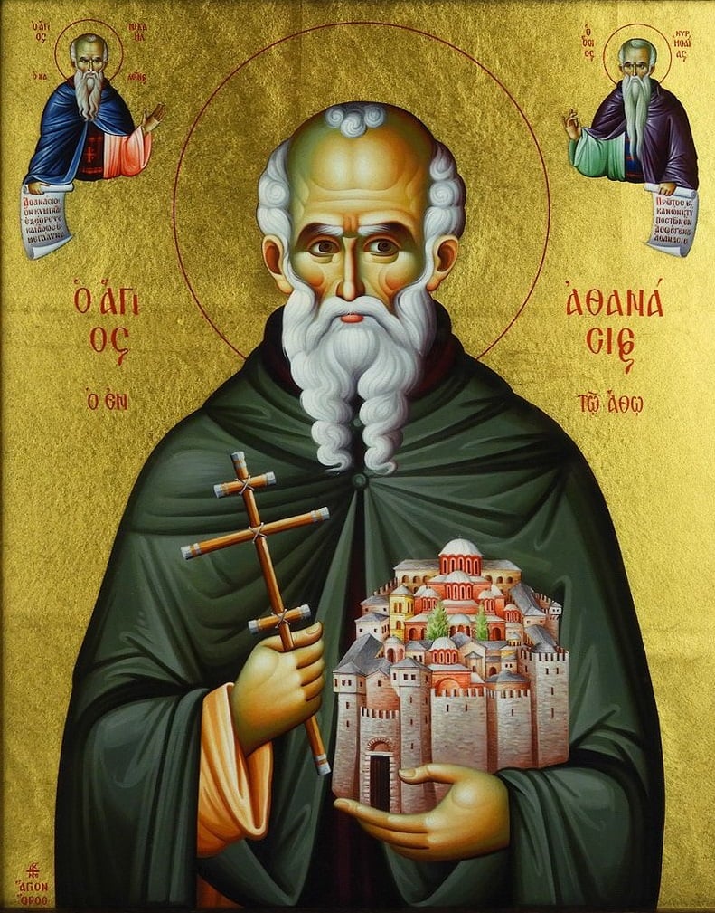 Άγιος Αθανάσιος ο Αθωνίτης: Θεμελιωτής του αγιορείτικου κοινοβιακού μοναχισμού