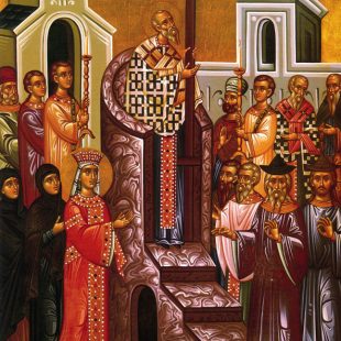 Φιλοθέου Πατριάρχου Κωνσταντινουπόλεως – Εἰς τήν ῞Υψωσιν τοῦ Τιμίου καί Ζωοποιοῦ Σταυροῦ